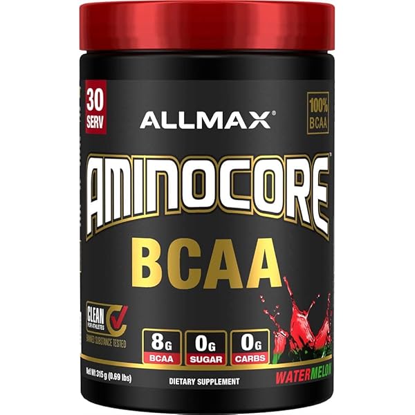 BCAA　88回分　924g ALLMAX Amazon.com: ALLMAX Nutrition AMINOCORE BCAA – 8G BCAAs – 100
